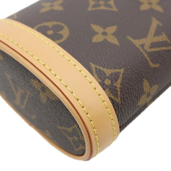 Louis Vuitton Fold Me Pouch Monogram Canvas Shoulder Bag Brown - Picture 7 of 14